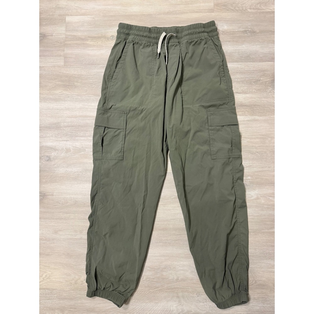 Vuori Scout Jogger Womens M Olive Green Cargo Utility Stretch Pants
